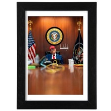 Donald j Trump Signed Autograph PHOTO Pre Print 6x4/A4/ Framed USA President