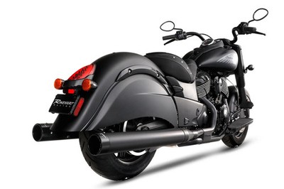 500-0563 TERMINALI SLIP-ON 4'' DBX40 DOUBLE CHIEFTAIN 116 ABS DARK HORSE 3 2020