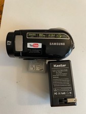 Samsung SC-MX20B/XAA Digital Camcorder Fully Working w/ Battery Charger Strap