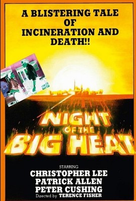 NIGHT OF THE BIG HEAT 1967 SUPER 8 B/W SOUND CINE 8MM FILM FEATURE LEE CUSHING
