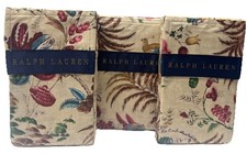 Ralph Lauren Maren Natural King Duvet Cover  2 King Shams New 100 Cotton 820