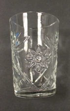 Set of 14 Anchor Hocking Juice Glasses Tumblers - Star of David - Used