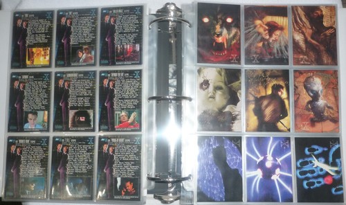 X-Files Season 1 72 Card Set 1 etched foil 2 Topps Finest Chromiums 1 Mag coupon - Picture 5 of 10