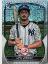 2023 Bowman Chrome #BCP-173 Hans Montero Prospects Mojo Refractor
