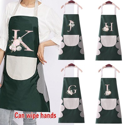 Rosa Blume Kochschürze Küche Kochen Gastronomie Metzger Unisex BBQ Schürze Tasche