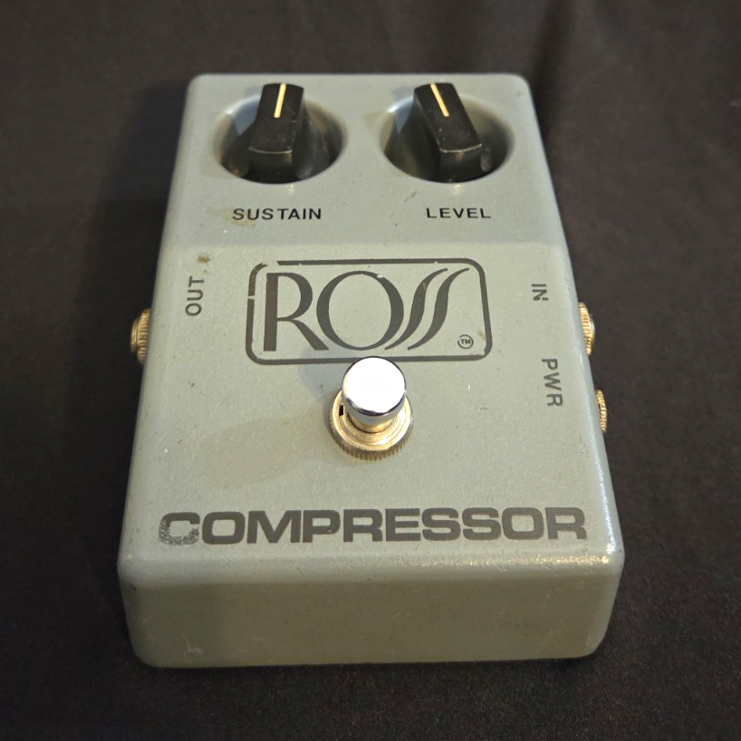 Vintage Ross R30 Compressor Pedal Gray Box RCA CA3080E Late 1970s
