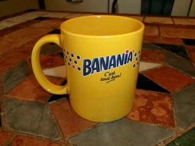 mug  publicitaire BANANIA chocolat cacao  c'est tout bon ! - Photo 1/3