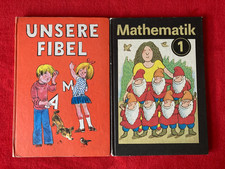 DDR Schulbuch Mathematik Klasse 1 + Unsere Fibel  Volk und Wissen gut