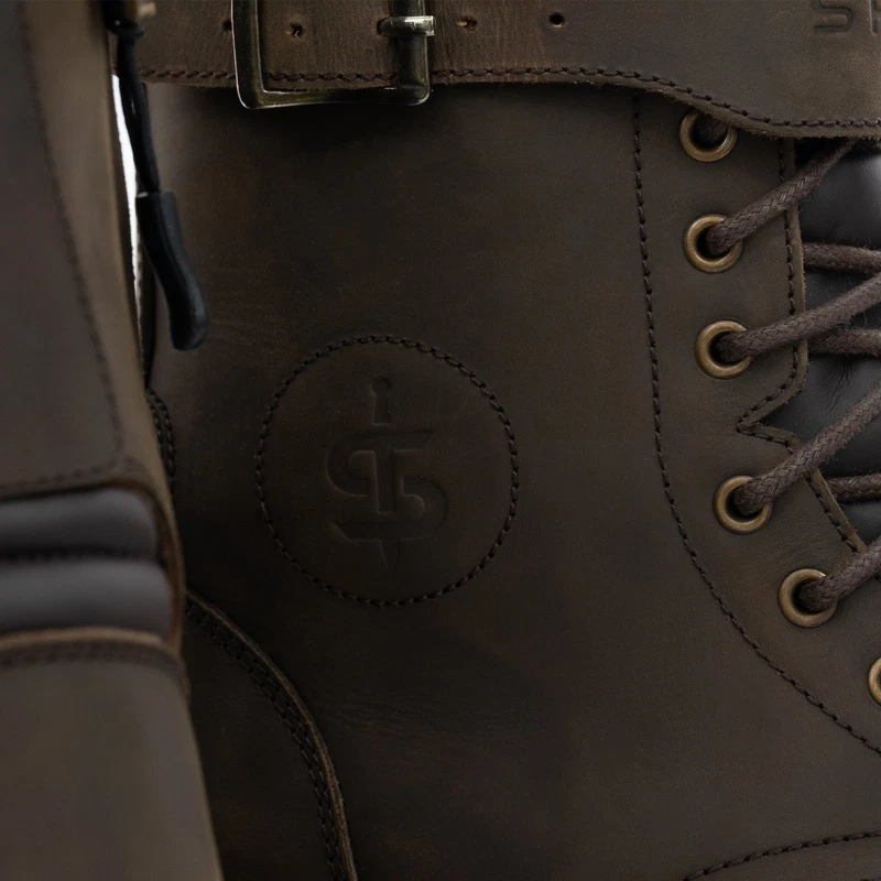Spada Piston Lady Ce Ladies Motorbike Motorcycle Boots Brown, photo 5 of 9