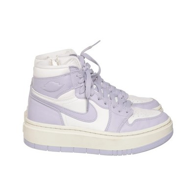 Nike Air Jordan, Sneaker, Größe: 38 1/2, 1 Elevate High Titanium, Leder #vRG