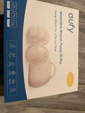 eufy Wearable Breast Pump S1 Pro Hands-Free Comfort Heating Tech / Open Box