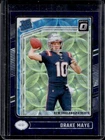 2024 Panini Donruss Optic Drake Maye Purple Scope Rated Rookie #229 Patriots