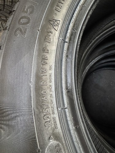 4x Continental ContiWinterContact TS 830 P 205/60 R16 96H XL DOT 19 Demo Neu - Bild 5 von 22