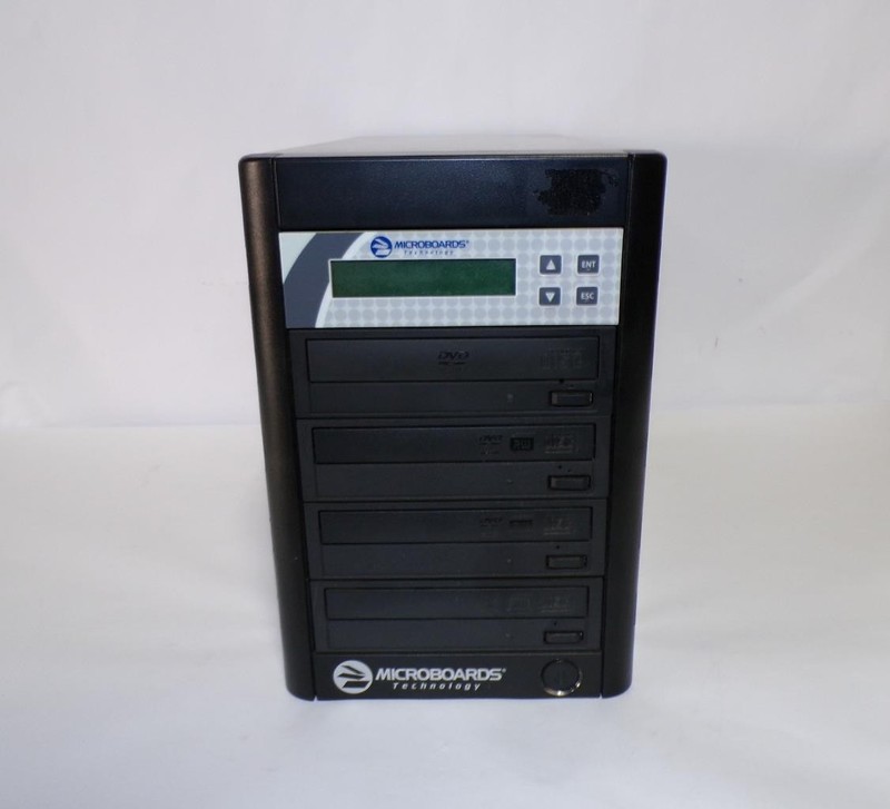 Microboards QD-DVD-123-03 Standalone 1 to 3 CD DVD Duplicator Copier Tower