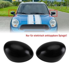 Spiegelkappen Kappe F&uuml;r MINI Cooper R55 R56 R57 R58 R59 R60 R61 Mit Elektrischer