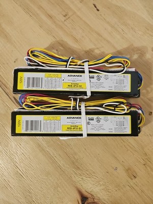 Lot Of 2 Advance Electronic Residential Ballast REB-4P32-SC - NEW 