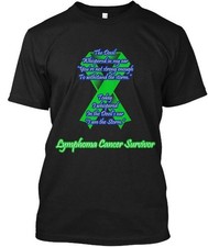 I Am Storm Lymphoma Cancer Survivor - Devil T-Shirt Made in USA Size S to 5XL