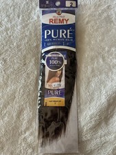 Milky Way Pure 100 Human Hair Yaky Weave 10  1B