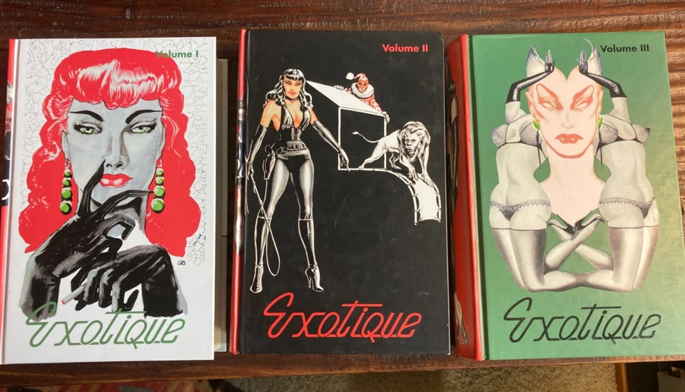 Taschen Exotique Magazine Vol. 1-3, 1998 RARE! - Image 2 of 4
