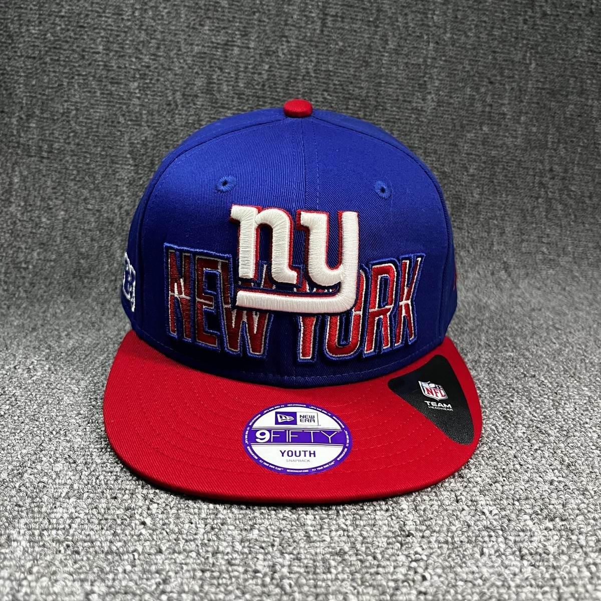 New Era New York Giants 9FIFTY Snapback Blue Red NFL Hat