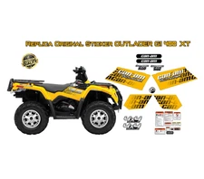 BRP can-am Outlander 400 Max DECAL sticker Kit +Warning