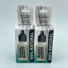 SHAVE SECRET Shave Oil Mens 18.75ml Natural Pre Shave Treatment Lot Of 2 NEW