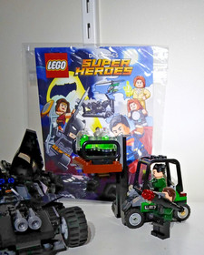 LEGO DC Comics Super Heroes: Kryptonite Interception 76045 w comic-online instru