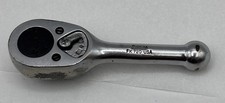 Snap-on Fk720 38 Drive Stubby Handle Chrome Ratchet 4 Long