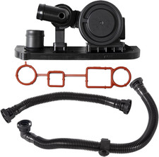 PCV Valve Crankcase Vent Hose Kit for Audi A4 VW Jetta Passat