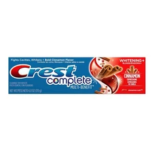 Crest Complete Multi Benefit Whitening Cinnamon Toothpaste Pack Of 2 6Oz
