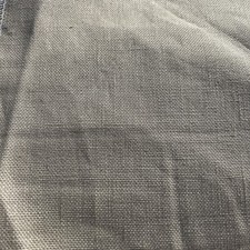 Linen Fabric 100 Beige Color Soften 55-55 Wide by The Yard