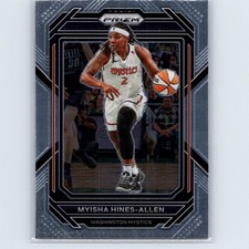 2023 Panini Prizm WNBA Myisha Hines-Allen #86 Washington Mystics