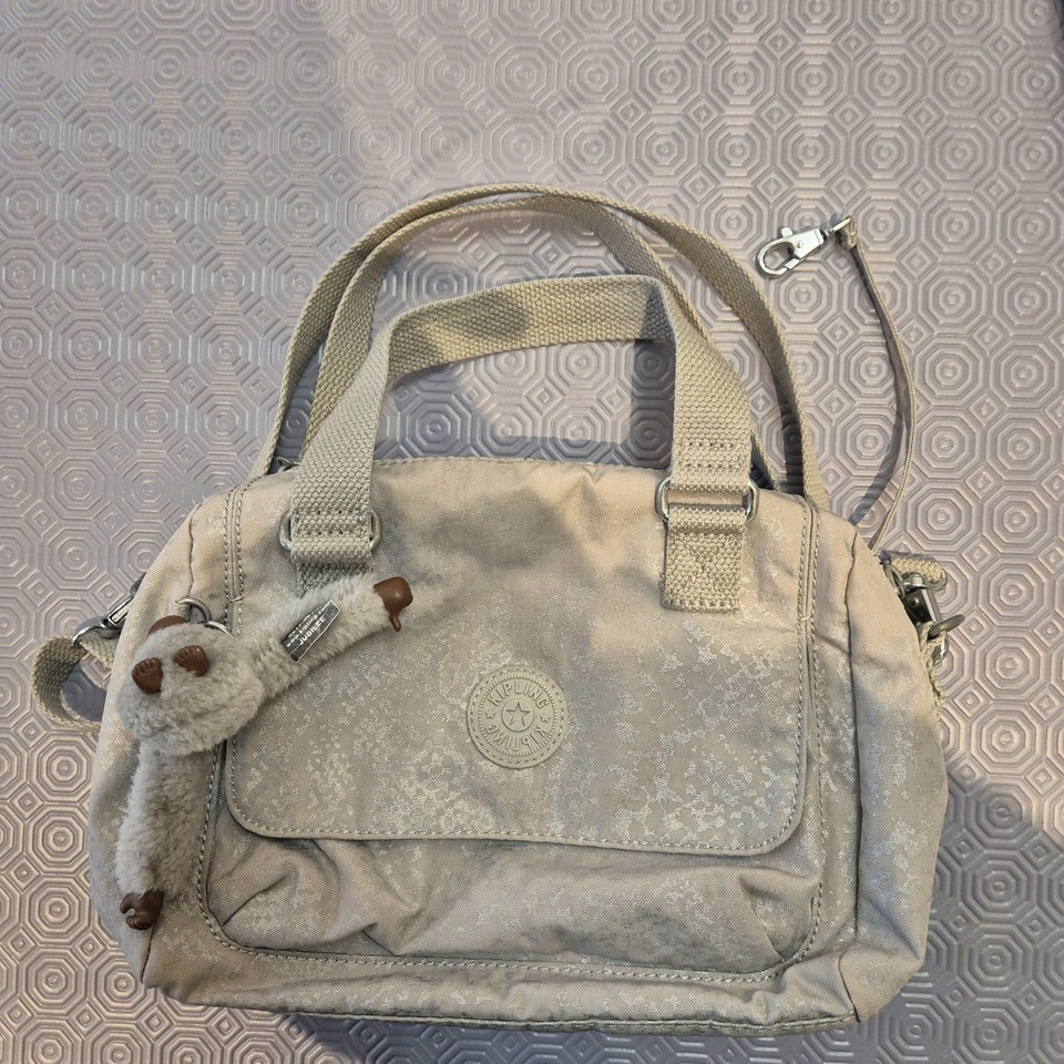 Kipling Crossbody Bag With Monkey Charm And Keys Chain. Excellent ...