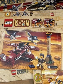 Lego Pharaoh&rsquo;s Quest Empty Box Lot 7327 7326 7324 7307 