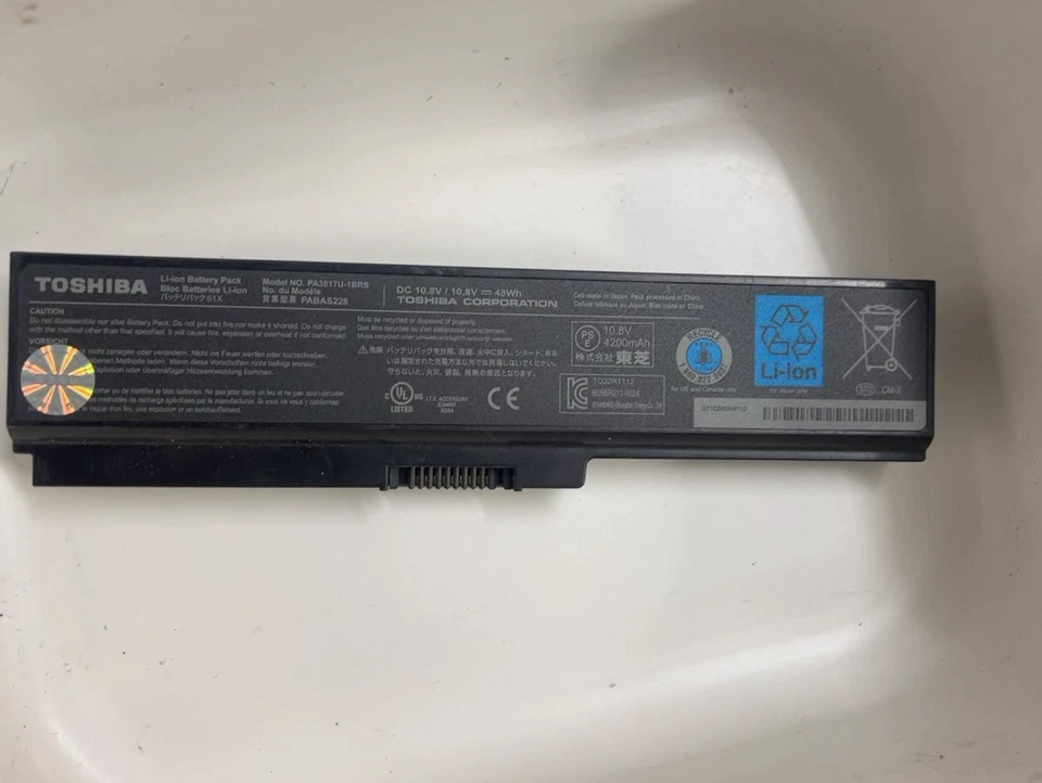 Genuine PA3817U-1BRS Laptop Battery for Toshiba Satellite L745 L750 L755 L755D - Image 4 of 4