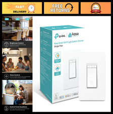 Smart Wi-Fi Dimmer Switch, Single Pole, Neutr...
