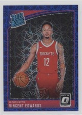 2018 Panini Donruss Optic Rated Rookie Blue Velocity Prizm Vincent Edwards 0pl