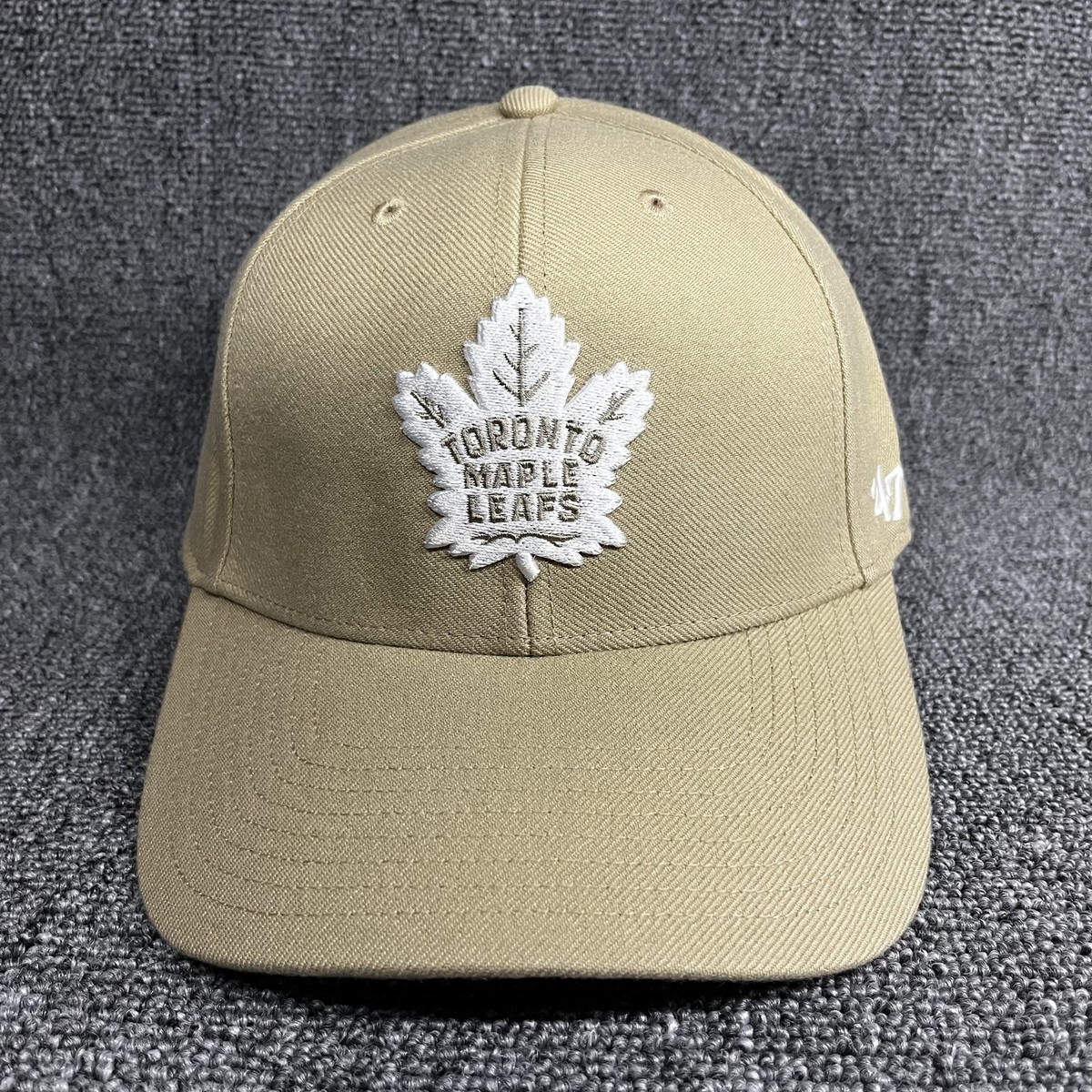 Toronto Maple Leafs '47 Clean Up Adjustable Hat Khaki NHL Relaxed Fit Cap