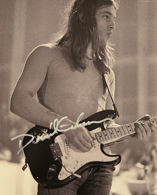 David Gilmour Pink Floyd Signed 8x10 Photo With COA Autographed Picture The Wall