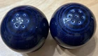 Cobalt Blue Fiesta Fiestaware Salt & Pepper Shaker Set Ball