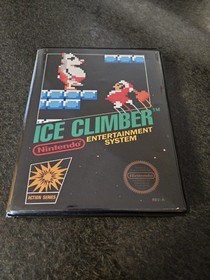 NES   Ice Climber (Nintendo, 1985) 5-SCREW - Tested - Authentic