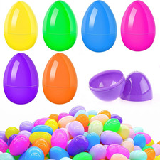 60 Pieces Plastic Easter Eggs to Fill,2.36In/6Cm Empty Easter Eggs,Easter Theme