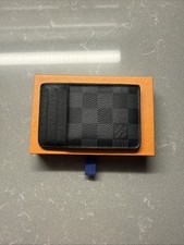 LOUIS VUITTON Damier Graphite Neo Porte Cartes Card Case Holder Canvas