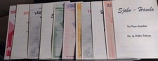 Vintage Piano Accordion Sheet Music Lot Of 11 Copies Lot 2 Excellent Cond