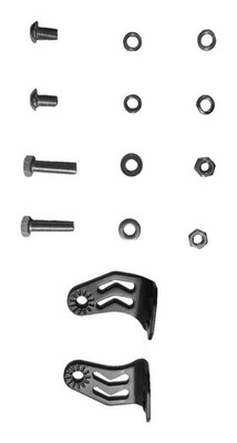 Open Trail B15 END BRACKET KIT Mounting Arm Pair for Stealth Series LED Light Ba