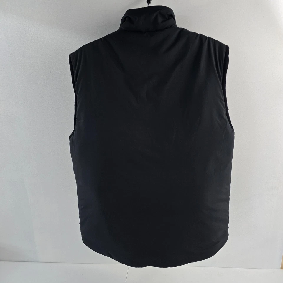 Lacoste puffer vest pockets black button 54/6 mens 7022 - Image 4 of 4