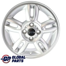 Mini Cooper R55 R56 Silver Wheel Alloy Rim 15" ET:45 5,5J 5-Star Twin Spoke 118
