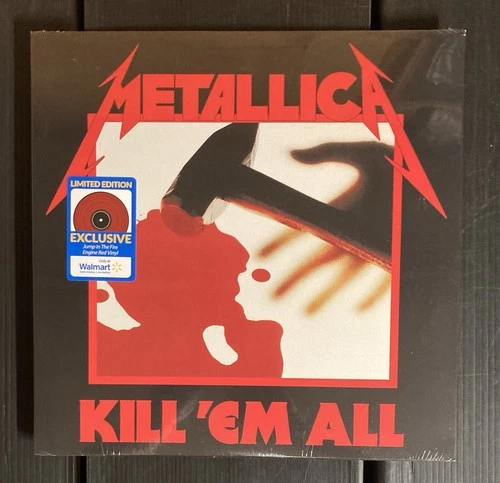 Metallica Kill ‘Em All Walmart Exclusive Vinyl LP New!