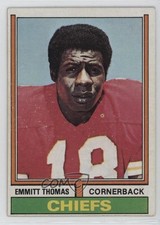 1974 Topps Emmitt Thomas #381 HOF 0uf1