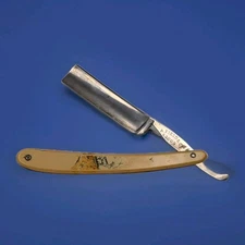 Antique A. Field & Co. Germany Straight Razor c1900 Vintage